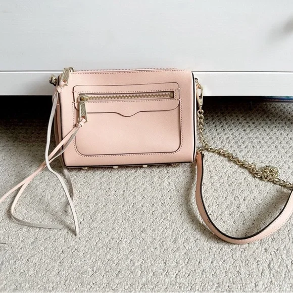 Rebecca Minkoff Avery Peach Crossbody Bag - Picture 2 of 6
